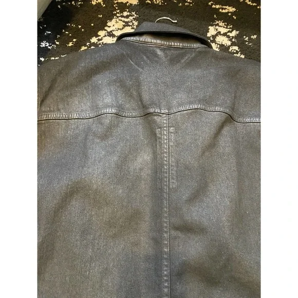 Rick Owens DRKSHDW sleeveless denim jacket